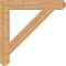 Ekena Millwork Traditional Craftsman Smooth Bracket, Western Red Cedar, 5 1/2"W x 40"D x 40"H BKT06X40X40TRA04SWR - alternate 2
